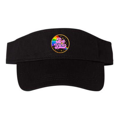 Retro Be You Rainbow Emblem Visor