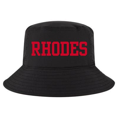 Rhodes College 02 Cool Comfort Performance Bucket Hat