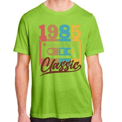 Retro Classic 1985 Birthday Cassette Tape Adult ChromaSoft Performance T-Shirt