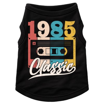 Retro Classic 1985 Birthday Cassette Tape Doggie Tank