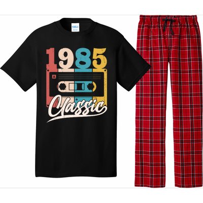 Retro Classic 1985 Birthday Cassette Tape Pajama Set