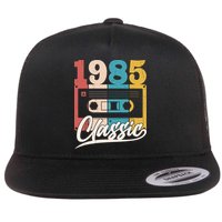 Retro Classic 1985 Birthday Cassette Tape Flatbill Hat