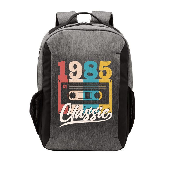 Retro Classic 1985 Birthday Cassette Tape Vector Backpack