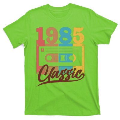 Retro Classic 1985 Birthday Cassette Tape T-Shirt