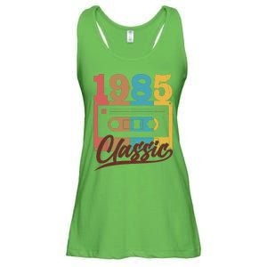 Retro Classic 1985 Birthday Cassette Tape Ladies Essential Flowy Tank