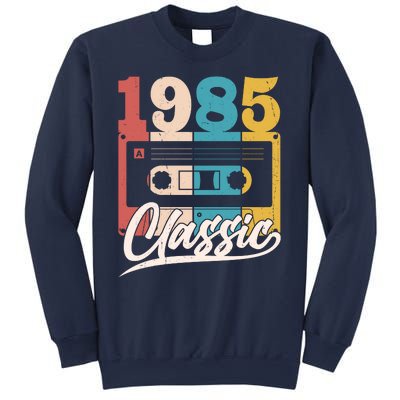 Retro Classic 1985 Birthday Cassette Tape Sweatshirt