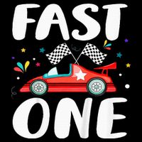 Race Car 1st Birthday Fast One This Little Racer Is One Year Impact Tech Backpack
