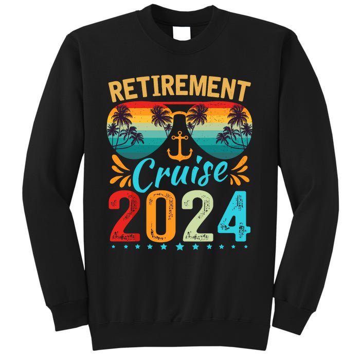 Retirement Cruise 2024 Retired Cruising Trip Vacation Sweatshirt