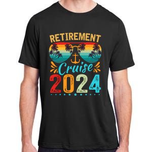 Retirement Cruise 2024 Retired Cruising Trip Vacation Adult ChromaSoft Performance T-Shirt