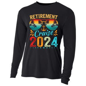 Retirement Cruise 2024 Retired Cruising Trip Vacation Cooling Performance Long Sleeve Crew