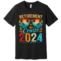 Retirement Cruise 2024 Retired Cruising Trip Vacation Premium T-Shirt