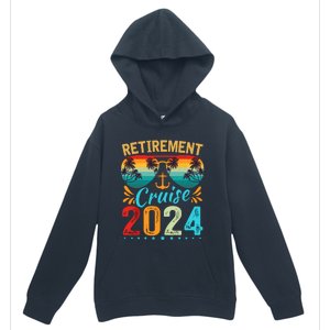 Retirement Cruise 2024 Retired Cruising Trip Vacation Urban Pullover Hoodie