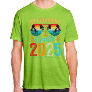 Retirement Cruise 2025 Retired Cruising Trip Vacation Adult ChromaSoft Performance T-Shirt