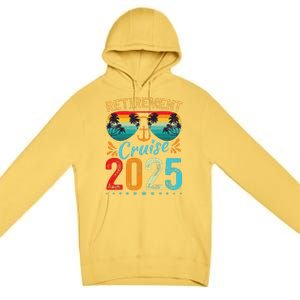 Retirement Cruise 2025 Retired Cruising Trip Vacation Premium Pullover Hoodie