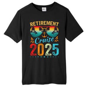 Retirement Cruise 2025 Retired Cruising Trip Vacation Tall Fusion ChromaSoft Performance T-Shirt