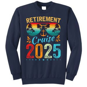 Retirement Cruise 2025 Retired Cruising Trip Vacation Sweatshirt