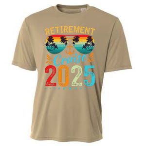 Retirement Cruise 2025 Retired Cruising Trip Vacation Cooling Performance Crew T-Shirt