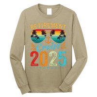 Retirement Cruise 2025 Retired Cruising Trip Vacation Long Sleeve Shirt