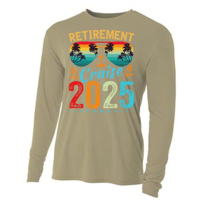 Retirement Cruise 2025 Retired Cruising Trip Vacation Cooling Performance Long Sleeve Crew