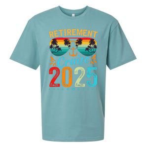 Retirement Cruise 2025 Retired Cruising Trip Vacation Sueded Cloud Jersey T-Shirt