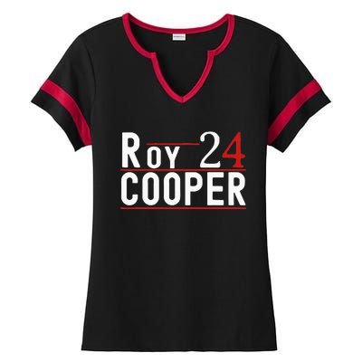 Roy Cooper 2024 President Kamala Harris Kamala Ladies Halftime Notch Neck Tee