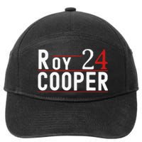 Roy Cooper 2024 President Kamala Harris Kamala 7-Panel Snapback Hat