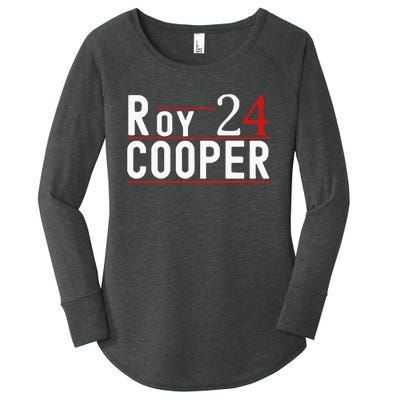 Roy Cooper 2024 President Kamala Harris Kamala Women's Perfect Tri Tunic Long Sleeve Shirt