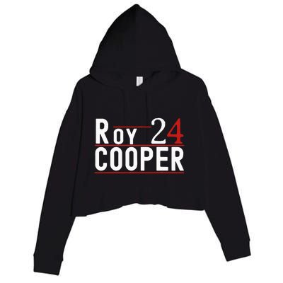 Roy Cooper 2024 President Kamala Harris Kamala Crop Fleece Hoodie