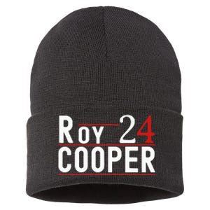 Roy Cooper 2024 President Kamala Harris Kamala Sustainable Knit Beanie