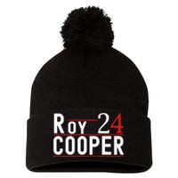 Roy Cooper 2024 President Kamala Harris Kamala Pom Pom 12in Knit Beanie