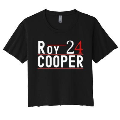 Roy Cooper 2024 President Kamala Harris Kamala Women's Crop Top Tee