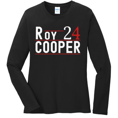 Roy Cooper 2024 President Kamala Harris Kamala Ladies Long Sleeve Shirt