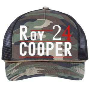 Roy Cooper 2024 President Kamala Harris Kamala Retro Rope Trucker Hat Cap