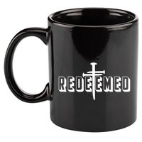 Redeemed Collection 3 Nails Cross Jesus Christ Christian Catholic 11oz C Handle Ceramic Mug