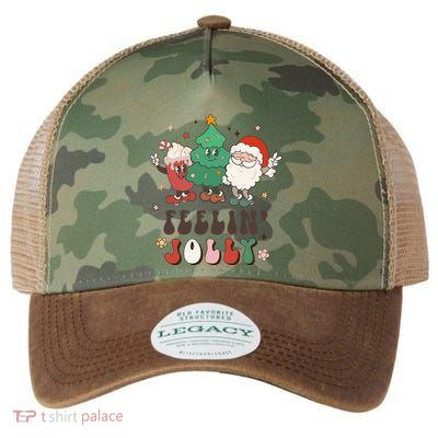 Retro Christmas 70s 80s Vintage Feeling Jolly Groovy Santa Great Gift Legacy Tie Dye Trucker Hat