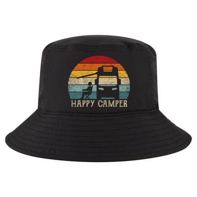 Rv Camping 70s 80s Retro Happy Camper Cool Gift Cool Comfort Performance Bucket Hat