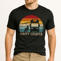 Rv Camping 70s 80s Retro Happy Camper Cool Gift Cooling Performance Crew T-Shirt