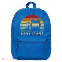 Rv Camping 70s 80s Retro Happy Camper Cool Gift 16 in Basic Backpack