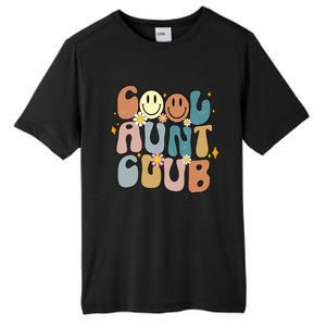 Retro Cool Aunt Club Groovy Colorful Aunties Funny Cute Gift Tall Fusion ChromaSoft Performance T-Shirt