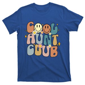 Retro Cool Aunt Club Groovy Colorful Aunties Funny Cute Gift T-Shirt