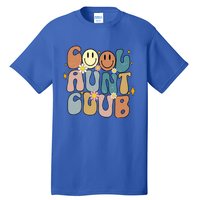 Retro Cool Aunt Club Groovy Colorful Aunties Funny Cute Gift Tall T-Shirt