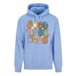 Retro Cool Aunt Club Groovy Colorful Aunties Funny Cute Gift Unisex Surf Hoodie