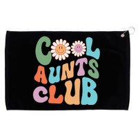 Retro Cool Aunt Club Happy Auntie Mothers Day Grommeted Golf Towel