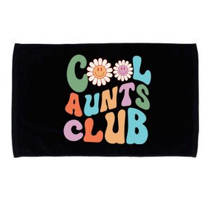 Retro Cool Aunt Club Happy Auntie Mothers Day Microfiber Hand Towel