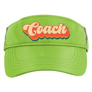 Retro Coach Apparel Coach Adult Drive Performance Visor