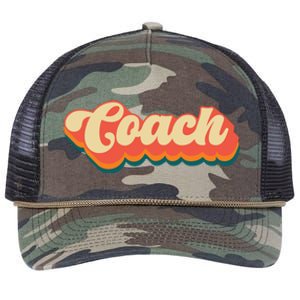 Retro Coach Apparel Coach Retro Rope Trucker Hat Cap