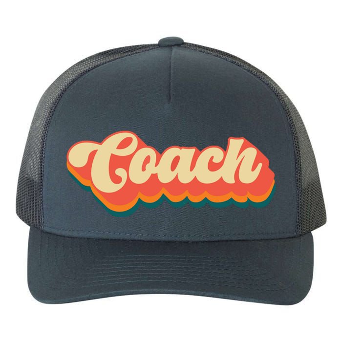 Retro Coach Apparel Coach Yupoong Adult 5-Panel Trucker Hat