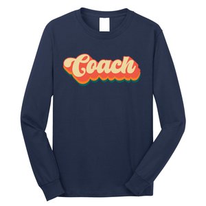 Retro Coach Apparel Coach Long Sleeve Shirt