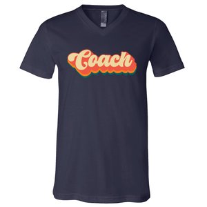 Retro Coach Apparel Coach V-Neck T-Shirt