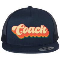 Retro Coach Apparel Coach Flat Bill Trucker Hat